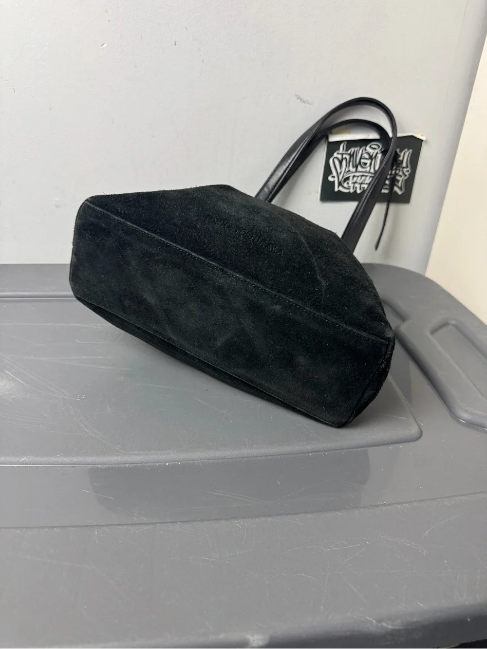 Tokio Yoshikawa Suede Shoulder Bag - Picture 4 of 9